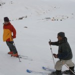 cours de ski à 4000m